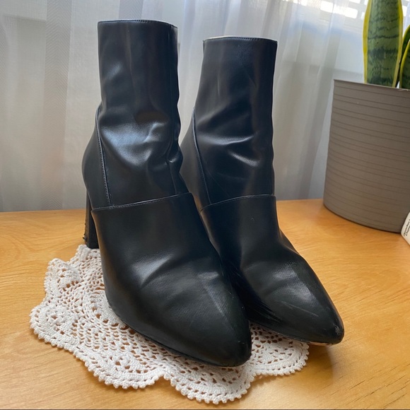 Black Ankle Booties - Picture 2 of 7